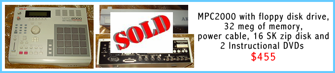 akai mpc2000 for sale